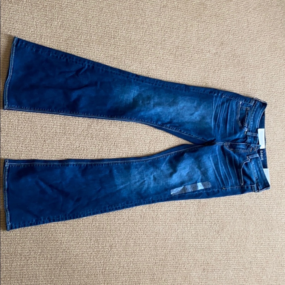American Eagle artist flare jeans